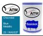 Preview: Chevrolet, Blue Metallic, 20 / WA532F: 500ml Lackdose, von ATW Autoteile West.